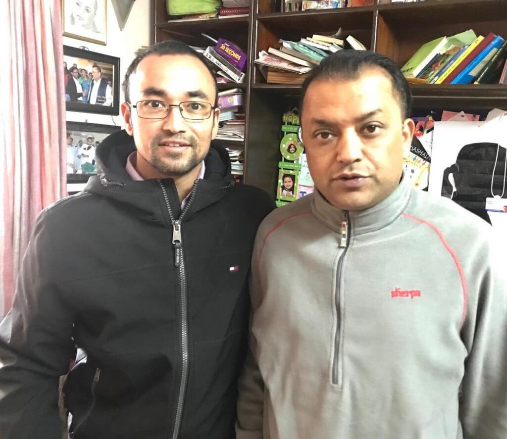 Leonardo Edward Shrestha Foundation with Gagan Thapa