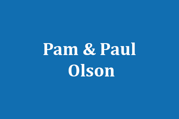 Pam & Paul Olson